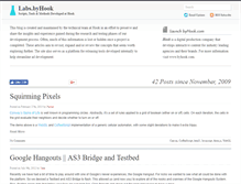 Tablet Screenshot of labs.byhook.com